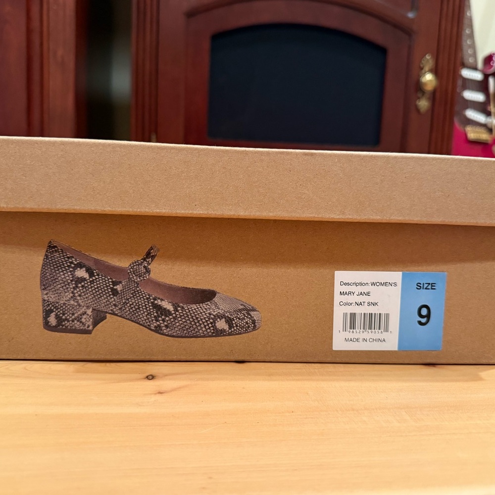 Steve Madden Snake Print Mary Jane Shoes